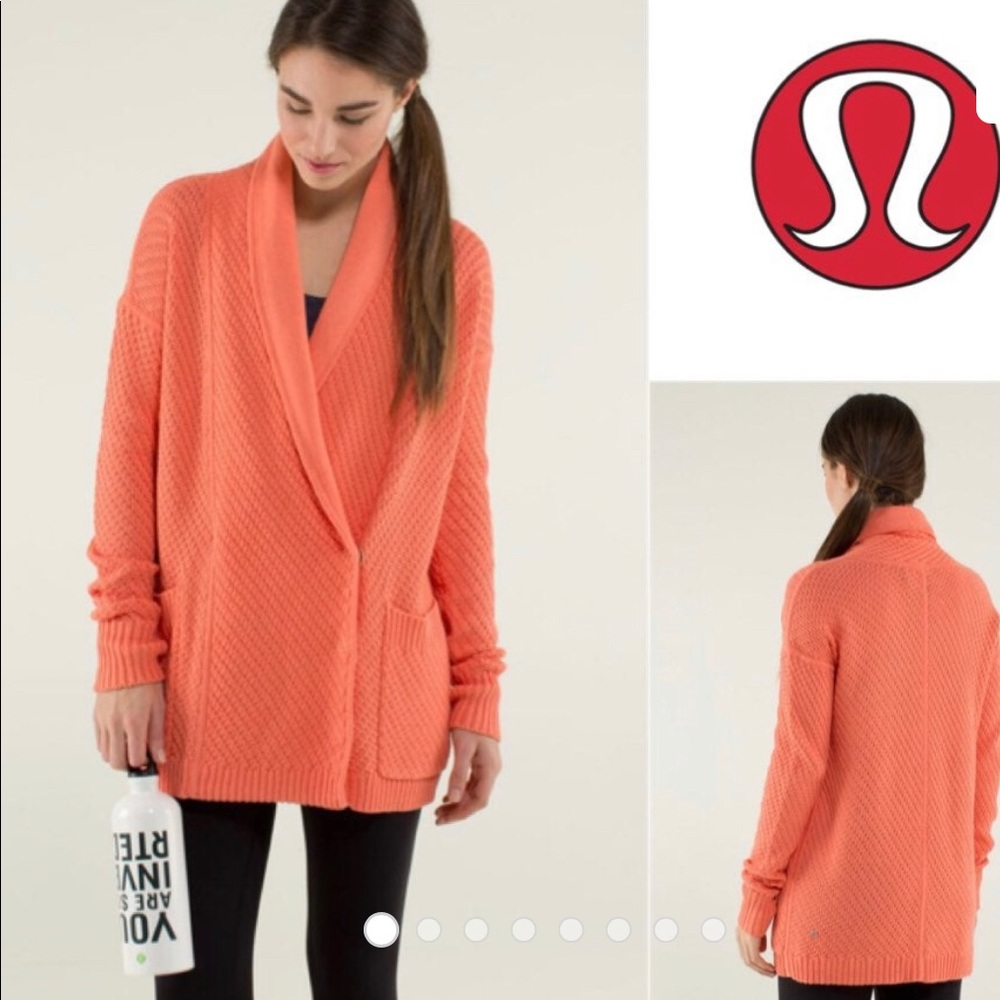 LULULEMON SNAP BUTTON CARDIGAN